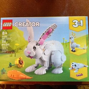 “HOST PICK”New LEGO 3 in 1 White Rabbit/ Bird/Seal Age 8+